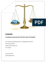 LinkedIn Company Valuation