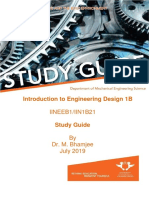 IINEEB1 - IIN - 1B21 - Intro - To - Engineering - Design - 1B - Study Guide 2019-Rev - 01