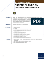 Morcem Elastic PM Membrana Transparente Es Es 2018 05 PDF