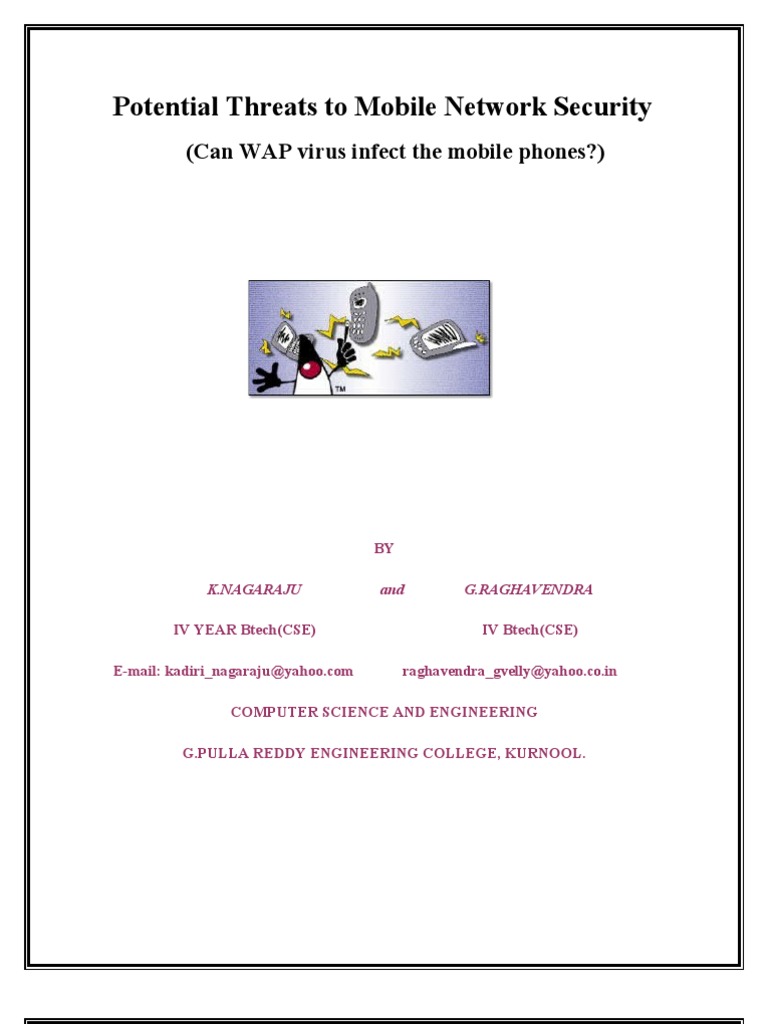 Mobile Network Security | PDF