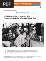 Mike O Hearn S Power Bodybuilding 12 Week Training Program Pdf Physical Exercise Recreation