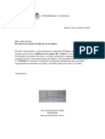 Oficio (Confirmación de Sílabo) PDF