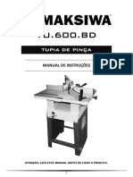 Manual TU 600 BD