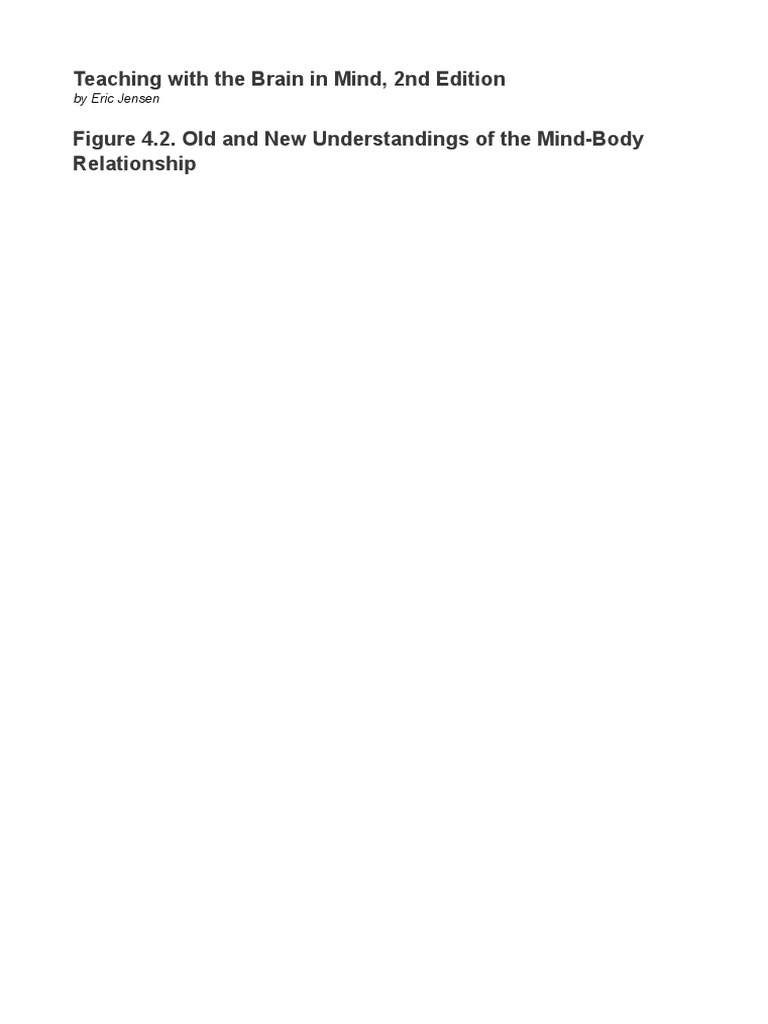 Teaching With The Brain in Mind 4 | PDF | Career & Growth | Science ...