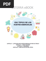 Uso Tópico de Los Aceites Esenciales PDF