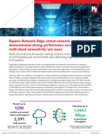 Equinix Network Edge Virtual Network Services Demonstrated Strong Performance Across Several Multi-Cloud Connectivity Use Cases