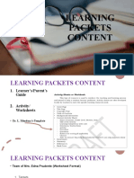Learning Packet Content Structure