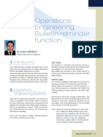 Operations Engineering Bulletin Reminder Runction PDF