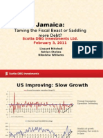 Jamaica:: Taming The Fiscal Beast or Saddling More Debt?