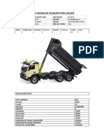 Ficha Tecnica de Volquete FMX C2Q-825