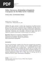 Download PoliticsBureaucracy Relationship in Bangladesh by Kawsher Ahamed SN48107781 doc pdf
