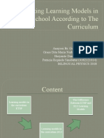Group4.Bilphys18.Analyzing Learning Models in High School According To The Curriculum