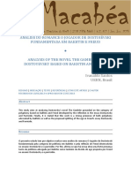 Análise do romance O Jogador de Dostoiévski por Bakhtin e Freud