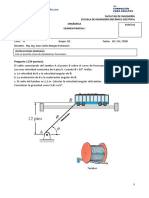 2020 2 EXAMEN PARCIAL 1 de Dinámica PFA - B2