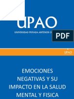 Emociones Negativas y Su Impacto en La Salud Mental y Fisica