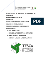 Análisis de Problema PDF