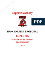 Super6SponsorshipProposal - 2014 FINAL