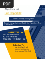 CSE-206 - Lab Report - 02