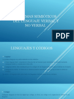 Sistemas Semióticos Del Lenguaje Verbal y No Verbal