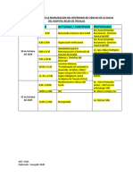 Actividades de Internos 2020 Reanudacion