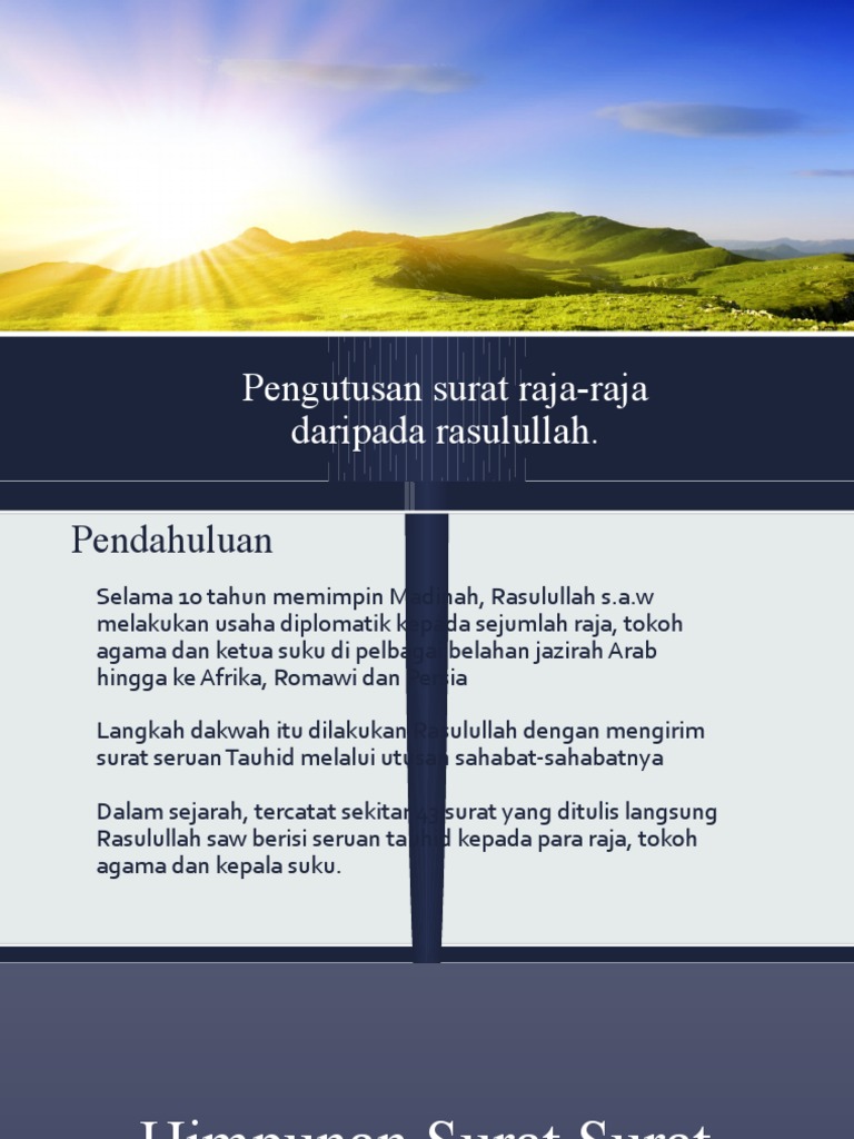 Surat Rasulullah | PDF