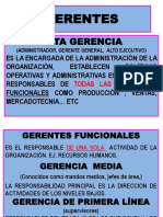 Gerentes: Alta Gerencia