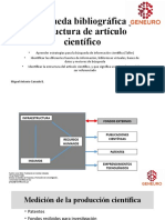 Búsqueda Bibliográfica y Estructura de Artículo Científico