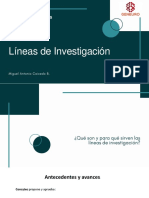 taller línea de investigación