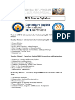 C TEFL Course Outline CE