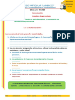 Actividad Leo Un Texto Descriptivo PDF