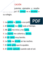 La Personificación - Actividad Cuaderno de Español