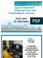 Language Development With Web-Based Tools and Project-Based Learning at FETC 2011