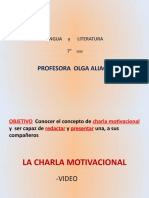 PPT LENGUA     y      LITERATURA 7° AÑO  LA CHARLA MOTIVACIONAL-1.pptx