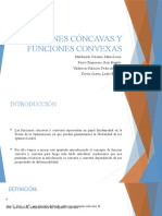 FUNCIONES CÓNCAVAS Y FUNCIONES CONVEXAS Calculo