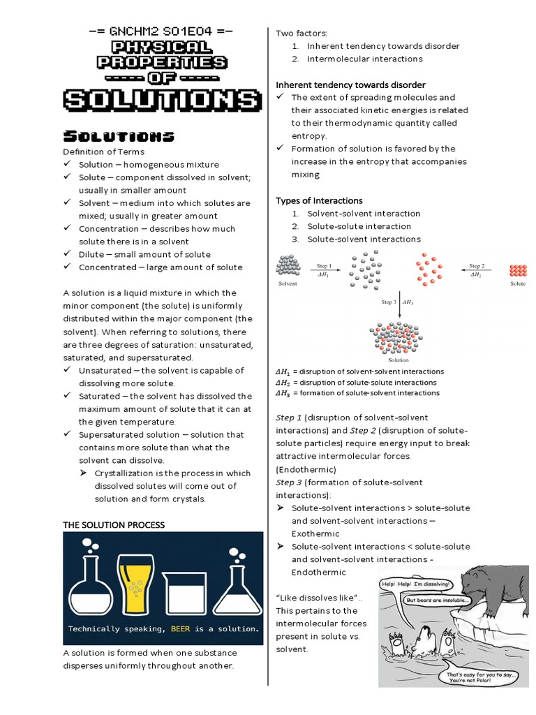 Mastering Solubility A Simple Guide To This Crucial Physical Property - vw2kd39