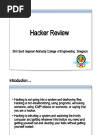 Hacker Review: Shri Sant Gajanan Maharaj College of Engineering Shegaon