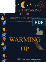 English Speaking Club: Hogwarts Mystery