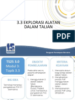 3.3 Modul 3 - Submodul 3.3