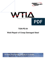 TGN-PE-04 Weld Repair of Creep Damaged Steel