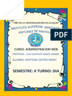 Tarea de Administracion Web