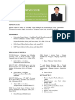CV Fikry Assyhodik - HSE Officer PDF