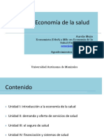 Economia de La Salud - Octubre