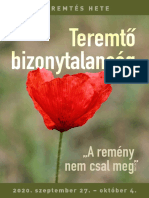 Teremtő Bizonytalanság (Teremtes Hete Füzet, 2020)