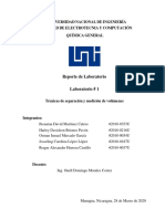 Reporte de Laboratorio #1: Técnicas de separación y medición de volúmenes