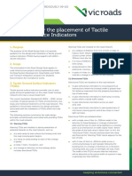 Road Design Note 0606 Guidelines For The Placement of Tactile Ground Surface Indicators