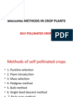 Breeding Methods in Crop Plants