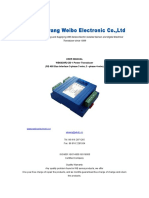 WB6830R2-2B-1 3-Phase Power Transducer PDF