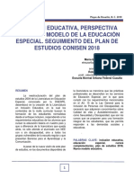 Inclusión educativa: Nuevo plan de estudios y necesidad de cursos complementarios