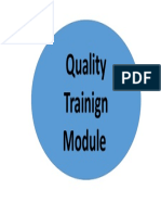 Quality Training Module
