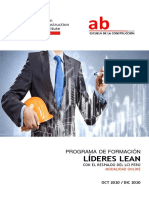 Programa de Formación de Líderes Lean AB LCI PERU 2020 PDF
